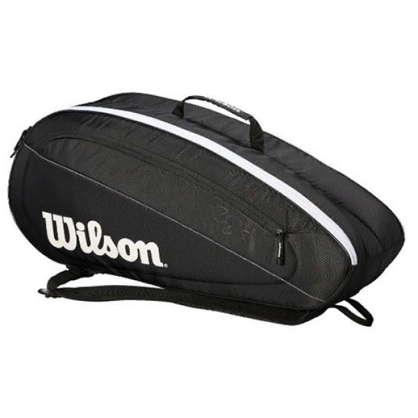 WILSON FEDERER TEAM BLACK/WHITE 6 RAK Z 834806